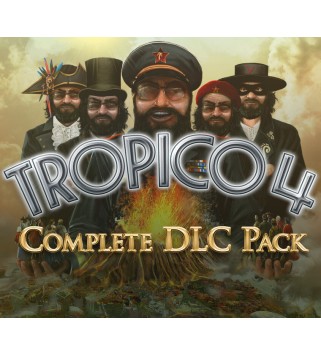 Tropico 4 - Complete DLC Pack Steam Key EUROPE
